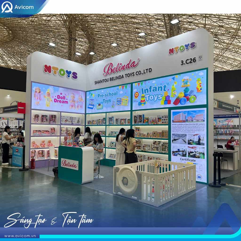 BELINDA &amp; NTOYS TẠI IBTE 2026 – KHÔNG GIAN KHƠI NGUỒN NIỀM VUI VÀ TRÍ TƯỞNG TƯỢNG CHO TRẺ THƠ